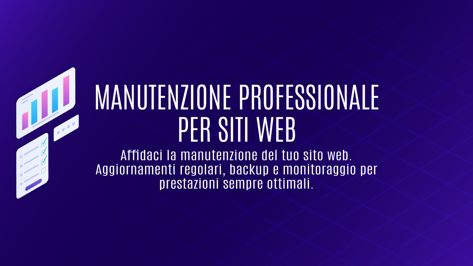 Manutenzione Professionale per Siti Web